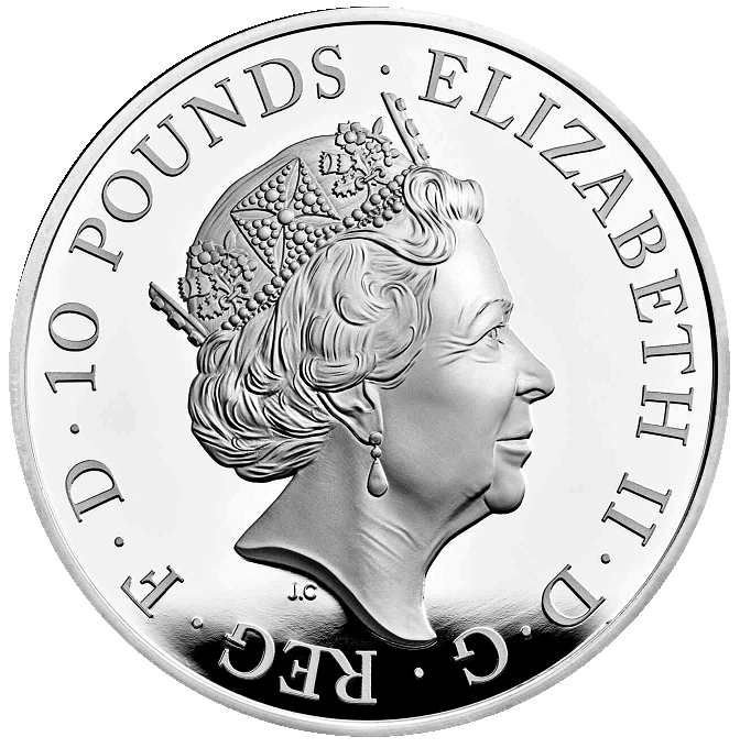 2022 Queen Elizabeth II Britannia Five Ounce 5oz 999 Silver