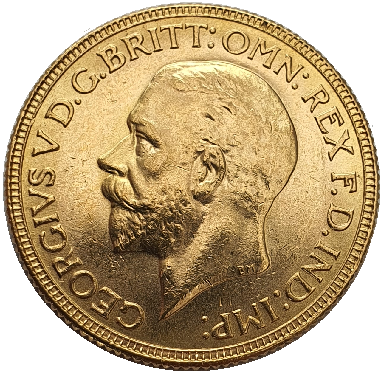 1931-M King George V Gold Sovereign (Melbourne) Very Rare