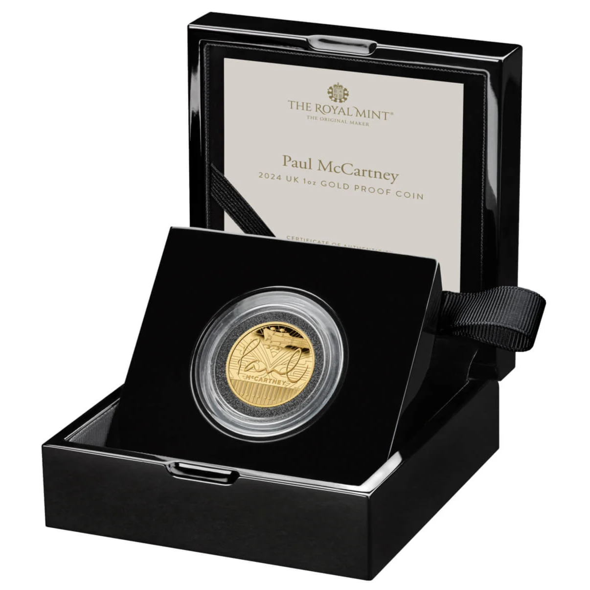 2024 Music Legends 'Paul McCartney' 1 oz 999.9 Gold Proof Coin