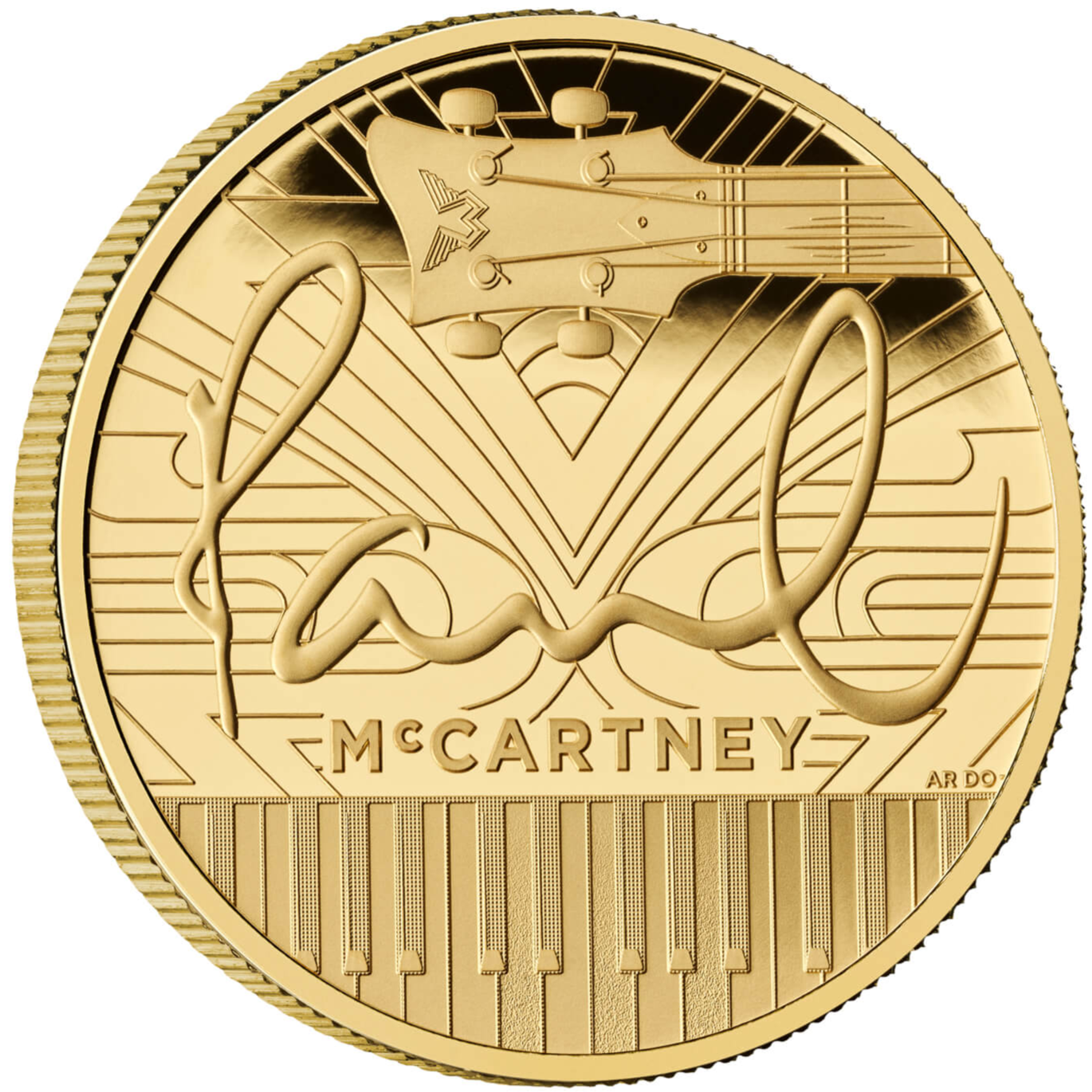 2024 Music Legends 'Paul McCartney' 1/4 oz 999.9 Gold Proof Coin