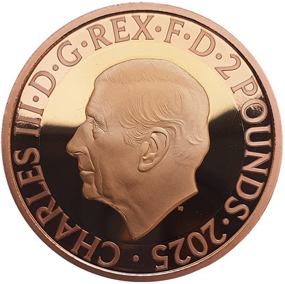 2025 King Charles III 'George Orwell' £2 Gold Proof Coin - LAST ONE -