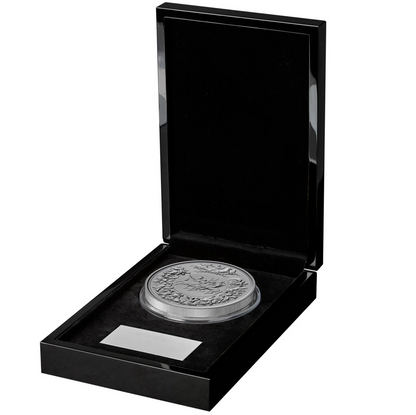 2025 Great Engravers Waterloo Medal 'Victory' 1 Kilo Matt Silver Proof Coin