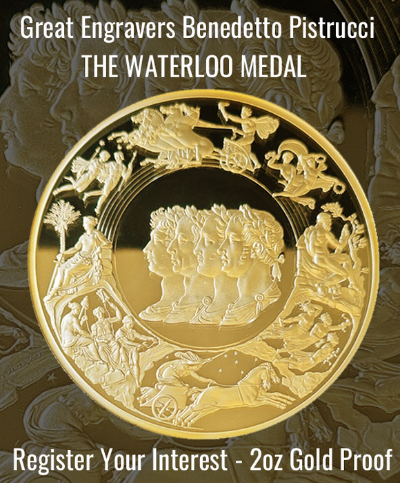 2024 Great Engravers 'Waterloo Medal' REGISTER YOUR INTEREST