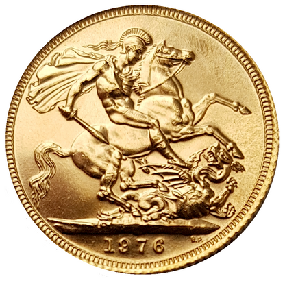 Queen Elizabeth II Sovereigns 1974-1982