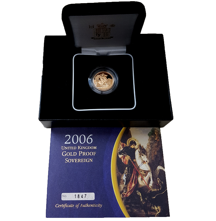 2006 Queen Elizabeth II Proof Sovereign by Ian Rank-Broadley