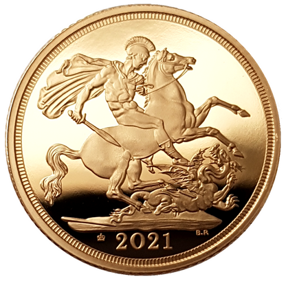 2021 Queen Elizabeth II Proof Full Sovereign 95th Birthday Edition - (Jody Clark Portrait)