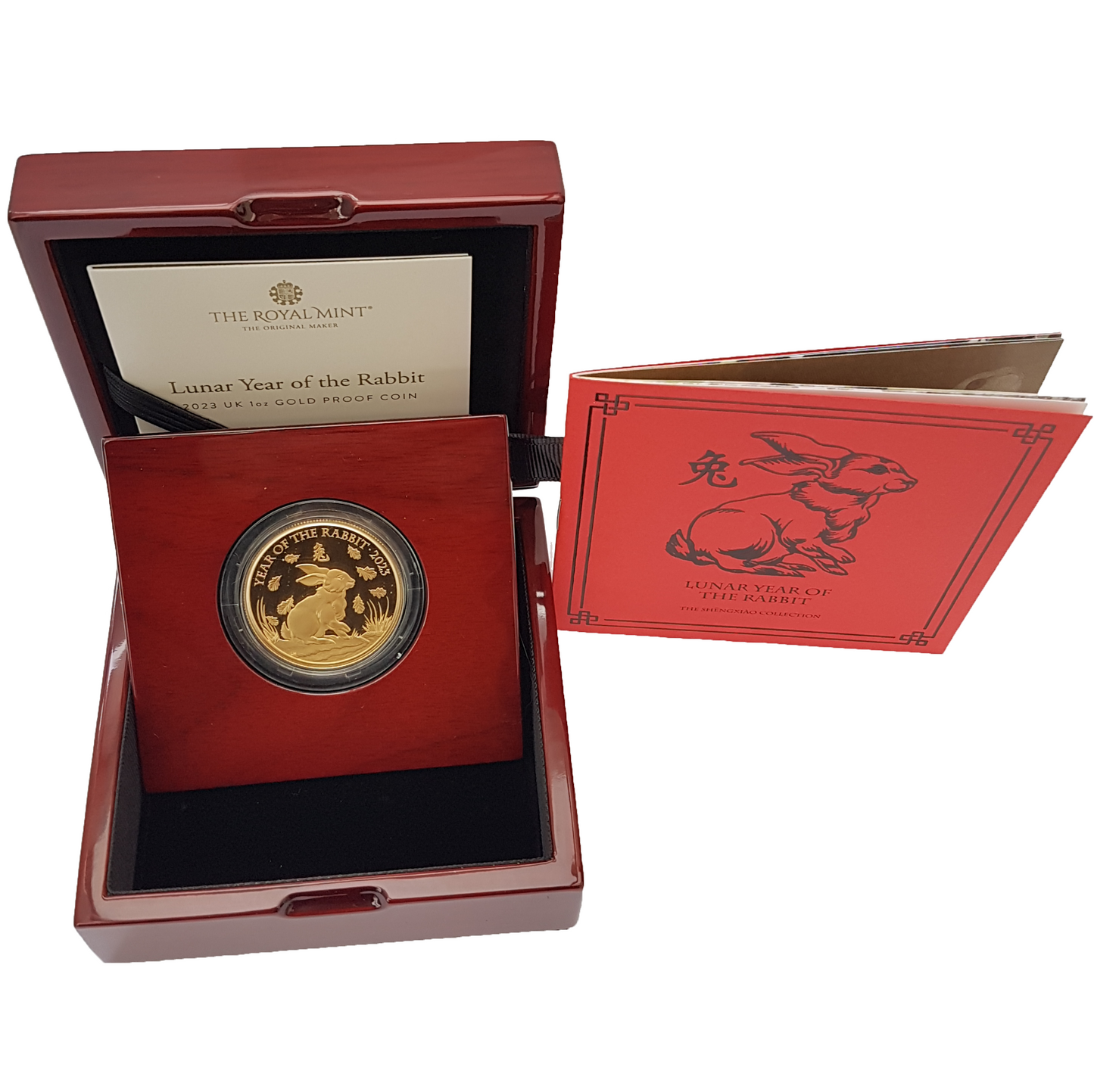 2023 Queen Elizabeth II 'Lunar Year of the Rabbit' 999.9 1oz Gold Proof Coin