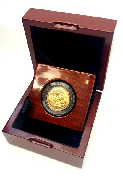 1911-1932 King George V Gold Sovereigns + Capsulated within Luxury Case